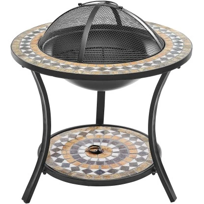 Gartenfreude Feuerstelle Mosaik