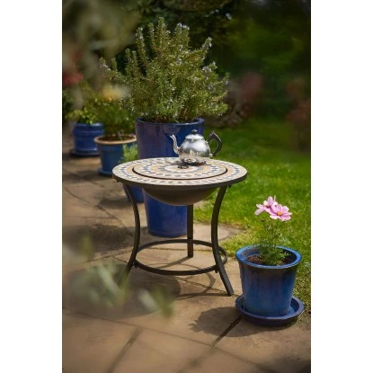 Gartenfreude Feuerstelle Mosaik – Bild 3