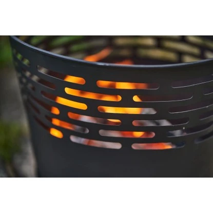 Gartenfreude Design Feuerstelle Ø 39 Cm Schwarz – Bild 4