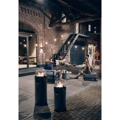 Enders® Feuerstelle Nova LED M Black-Chrome – Bild 5