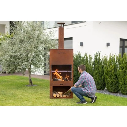Westmann Grill Und Gartenkamin Rost â Bild 5