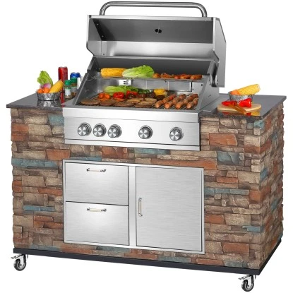 El Fuego Gasgrillküche AY 3000 Built-In Ca.147 Cm X 130 Cm X 68 Cm – Bild 3