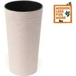 Siena Garden Pflanzgefäß Eco Locon Weiß Ø 25x46,5 Cm