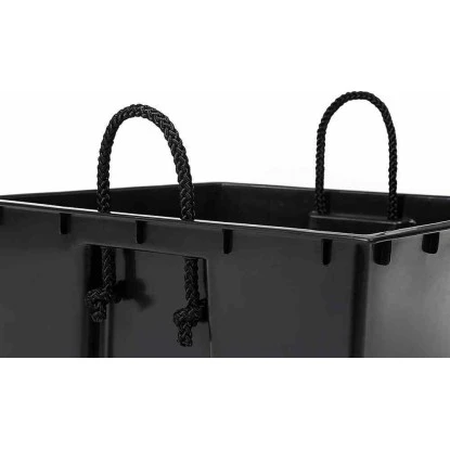 Siena Garden Pflanzgefäß Modern Lyon Anthrazit 35x35x68,0 Cm – Bild 2