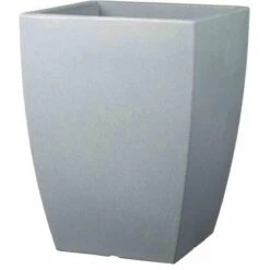 Siena Garden Pflanzgefäß Norwich Stein-Grau 30x30x40 Cm
