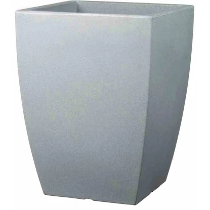Siena Garden Pflanzgefäß Norwich Stein-Grau 30x30x40 Cm