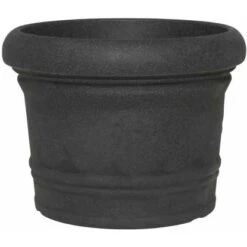 Siena Garden Pflanzgefäß Norah Anthrazit Ø 40x30 Cm