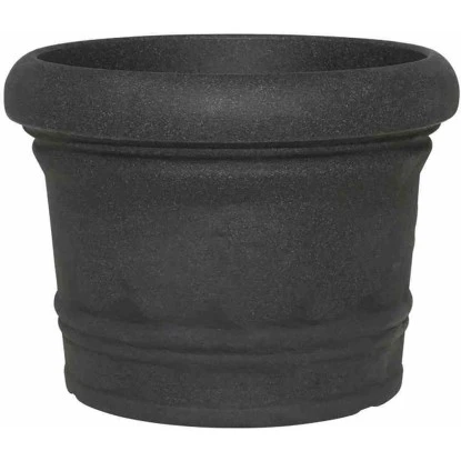 Siena Garden Pflanzgefäß Norah Anthrazit Ø 40x30 Cm
