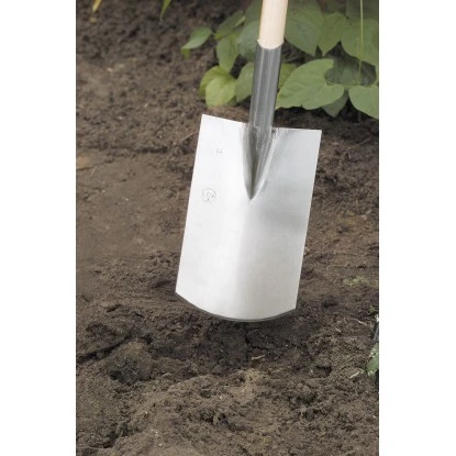 LUX Gärtnerspaten Mit Trittkante Eingestielt 85 Cm – Bild 2