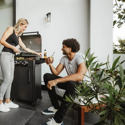 Enders Elektrogrill EFlow Pro 2 Turbo Shadow 3 KW Mattschwarz â Bild 3