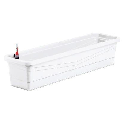 Ebertsankey Bewässerungs-Pflanzkasten Flora Premium 100 Cm Weiß