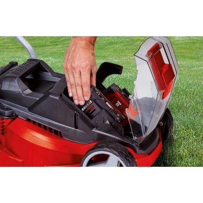 Einhell Power X-Change Akku-Rasenmäher GE-CM 33 Li-Solo 30 L Fangkorb – Bild 7