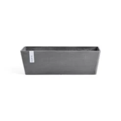 Ecopots Pflanztopf Bruges Grau 45 Cm X 17 Cm